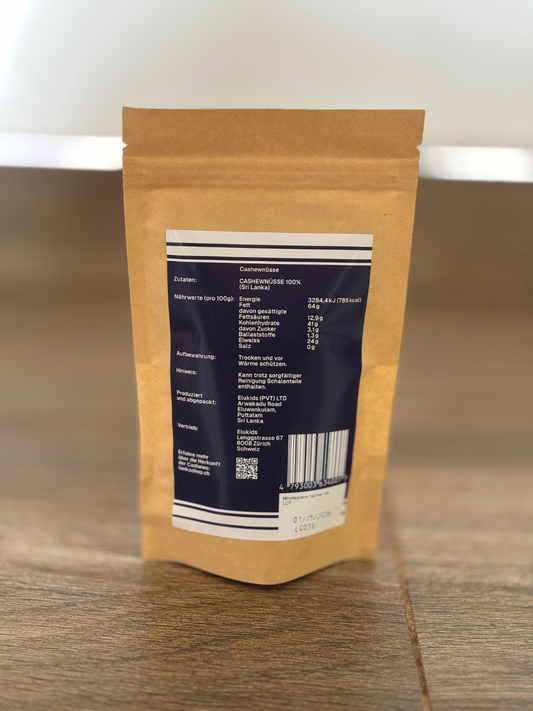 Elukids Cashews ungesalzen