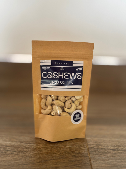 Elukids Cashews ungesalzen