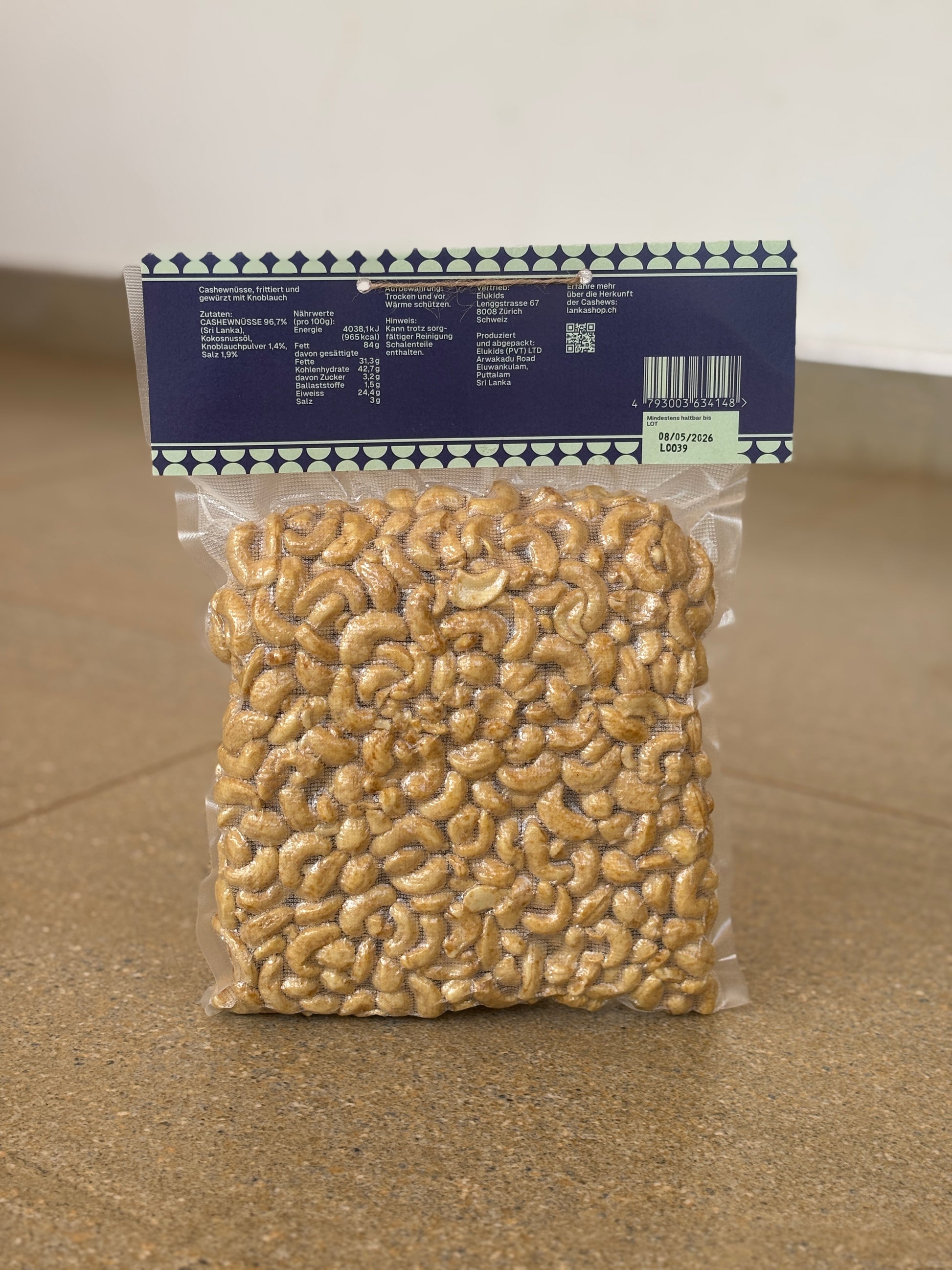 Elukids Cashews Chnobli 1kg