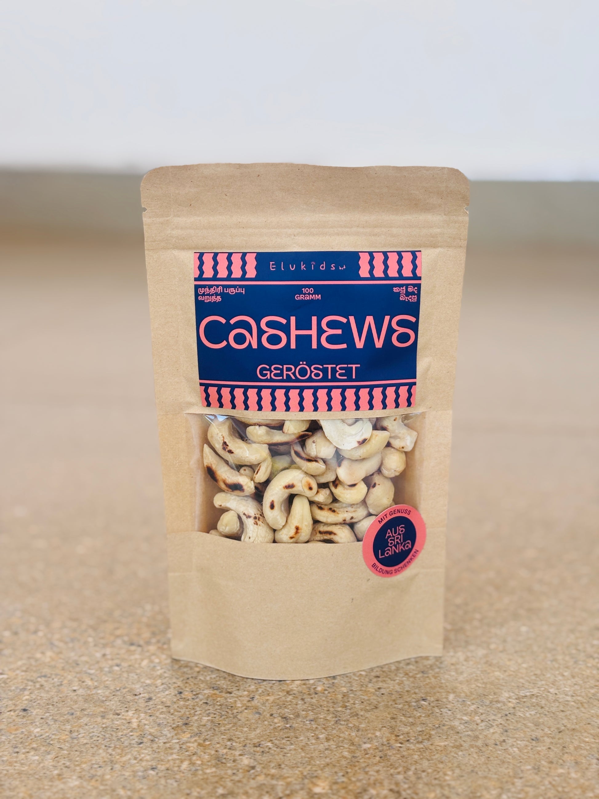Elukids Cashews geröstet 100g