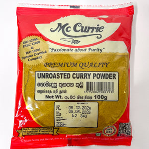 Curry Pulver ungeröstet